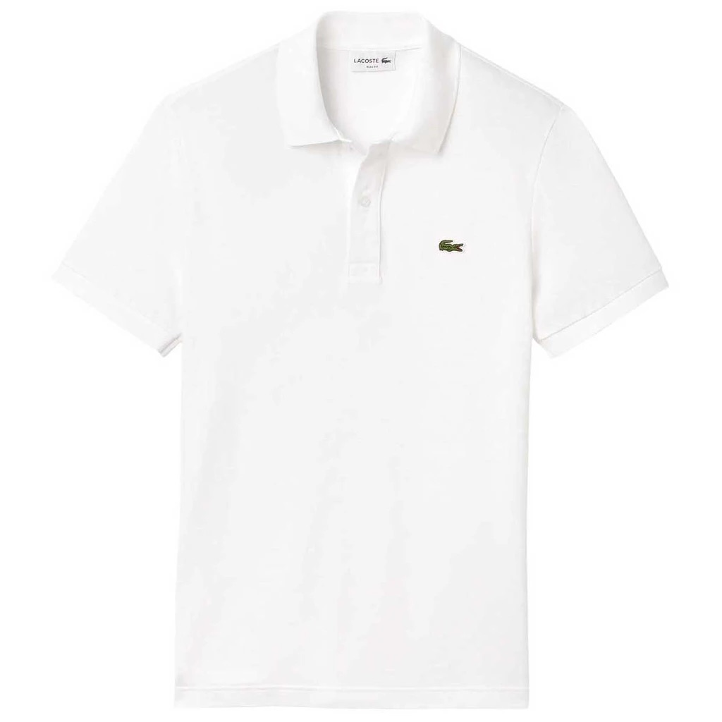 Unisex Lacoste White Polo Unisex Lacoste White Polo